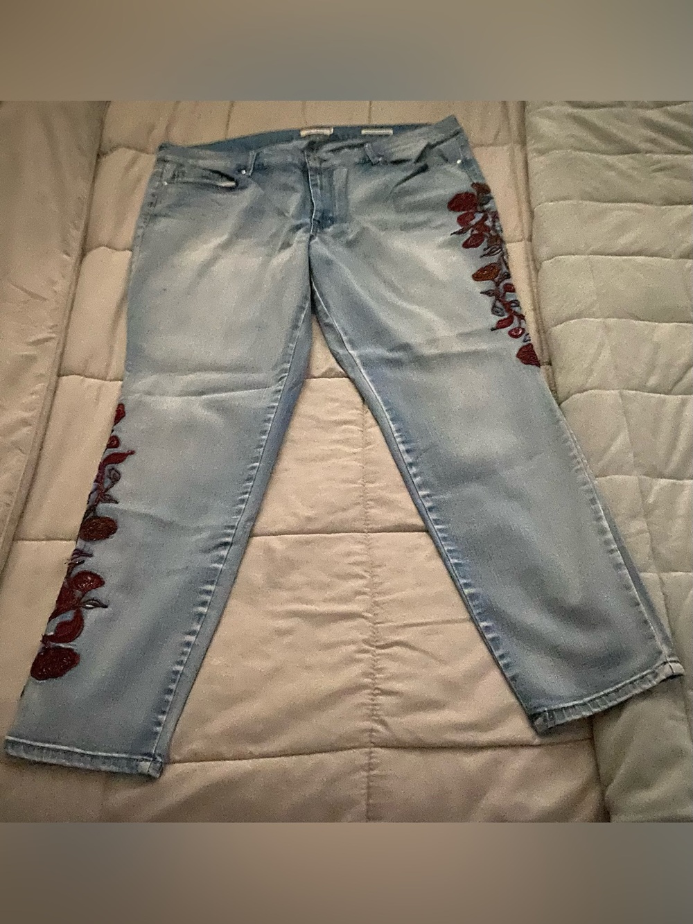 NWOT Light Blue Boot Cut Jeans 20W